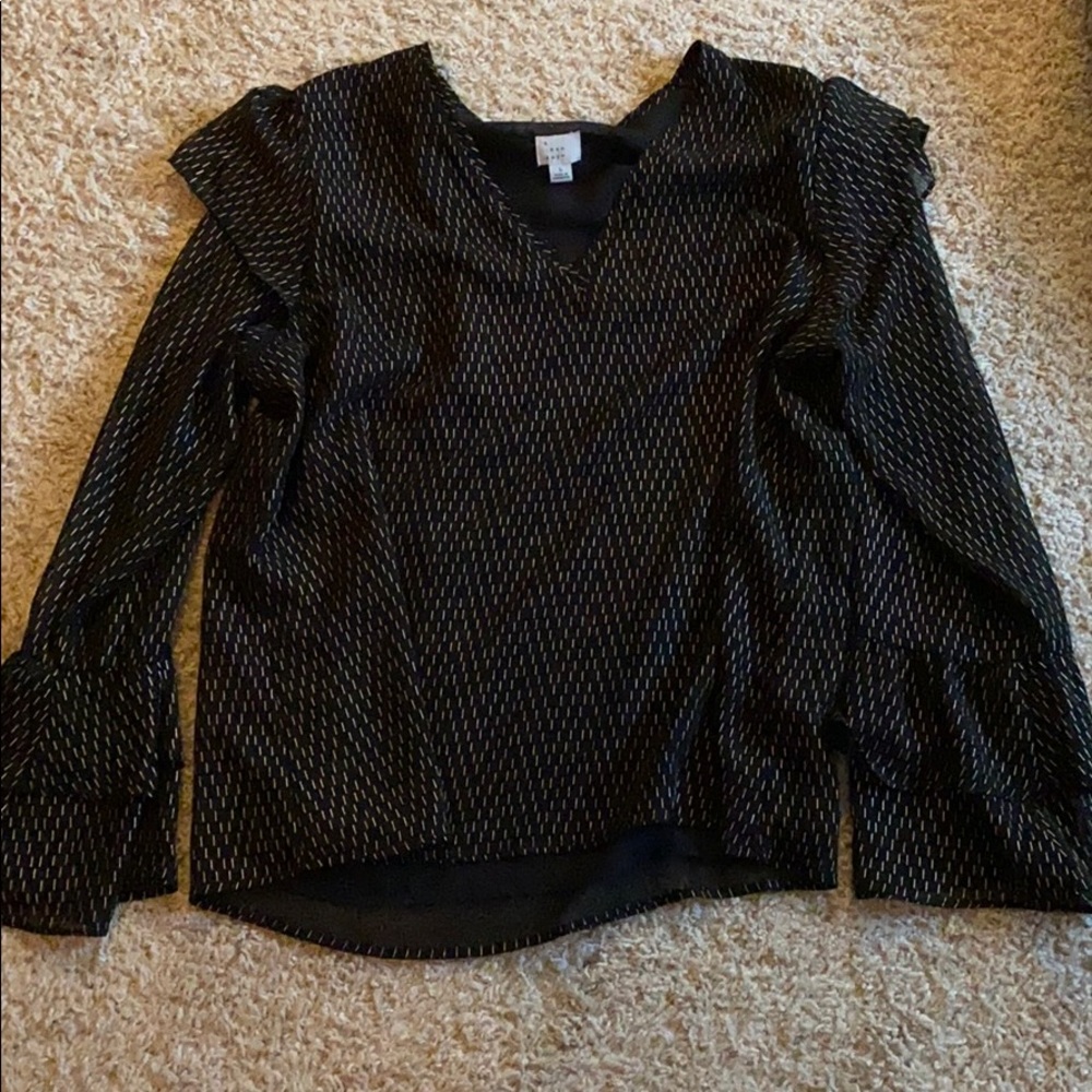 Long sleeve blouse